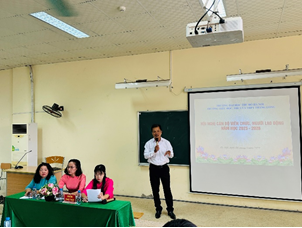 Ý kiến chỉ đạo của ĐH Thủ đô Đ/c Bùi Quốc Hoàn - Phó hiệu trưởng Đại học Thủ đô - Chỉ đạo hội nghị